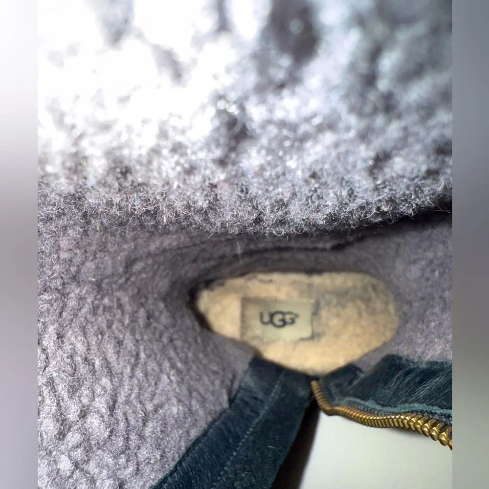 Ugg Black Linford Boot 7 - Picture 10 of 14